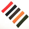 21mm Zwart Rood Groen siliconen Rubber Horlogeband Voor band voor Aquanaut serie 5164a 5167a Horloge band Lente bar245T