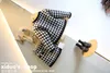 2019 Nouvelle arrivée Girls Fashion Fashion Houndstooth 2 pièces Coupes JuTT