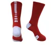 2 sztuk = 1 Pair Wysokiej Jakości Szybki Suchy Usa Sock Mężczyzna i kobieta Sports Basketblll White Black Red Yellow Sportowiec Skarpetki