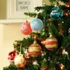 Parti Dekorasyonu 24 PCS/Set 6cm Noel Ağacı Dekor Topu Bauble Noel Asma Süs Dekorasyonları Ev Pazarı Dekor1