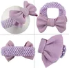 Big Bow Baby Headband Solid Girls Turban Big Knut Head Wrap Girls Headwear Hair Tillbehör 11 Färger