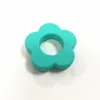 Perline di fiori in silicone con foro Mini perline per dentizione Silicone per uso alimentare Senza BPA Perline allentate sensoriali Accessori per la creazione di gioielli fai-da-te YD0129