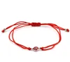 Lucky Kabalh Red String Hamsa Bransoletki Niebieski Turecki Zły Eye Charms Kobiety Handmade Fatima Przyjaźń Biżuteria