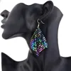 adolph Star Bijoux Charme Sequin Boucles D'oreilles Nouveau Géométrique Rond Brillant Dangle boucle d'oreille bijoux femmes ventes