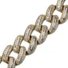 21mm Miami Cuban link Bracelet Gold Silver Color Plated Iced Out Micro Pave Zircon Men039s Bracelet For Women N1997222703