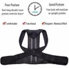 3XL Plus Size Regulowany korektor postawy Magnetyczny pas na ramię Pas podtrzymujący plecy Mężczyźni Kobiety Body Shaper Shapewear Unisex