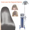 CHAUD! 5 en 1 machine de croissance des cheveux 650nm diode laser beauté traitement de perte de cheveux repousse des cheveux machines de beauté laser