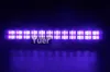 2XLot UV Color LED Bar Lights 24X3W Mini LED Stage Lighting Effect Party Club Disco Light For Home Christmas Holiday Decorations