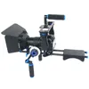 Freeshipping DSLR Rig Kit Suporte de Vídeo Câmara Câmara Câmara / Montagem / Matte Caixa / Siga o foco para Canon Nikon Sony Camcorder Camcorder