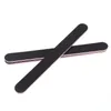 Nail File Sanding Buffer Black Dubbelzijdig Sandpaper Nail Art Manicure Manicure UV Gel Polijstmachine Manicure Pedicure Nail Tools