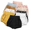 14 stilar baby pläd shorts toddle pp byxor sommar bomull linne barn lösa bröd shorts nyfödda blöja butik underbyxor kläder2972730