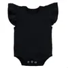 Bebek Giysileri Kızlar Ins Tulum Toddle Fly Kollu Tulumlar Yenidoğan Moda Onesies Bebek Prenses Tutu Bodysuits Pamuk Çocuk Giyim B4360