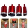 Freeshipping 4Pcs 25/40/45 / 50mm Saw Bell Diamond Drill Bit Coated Core Metal Hole Saw Drill Bits For Granite Cutting Glass Tile Marb