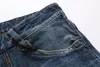 Herrendesigner kurze Jeans Straight Lines Löcher Enge Jeans Casual Jean Night Club Schwarz Baumwolle Sommer Men039s Pants1118282