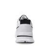 Diseñador de los zapatos corrientes de los hombres de las mujeres Triple Negro Blanco Gris Plataforma de malla de piel de tenis entrenadores deportivos zapatillas de deporte Tamaño 36-44 Made in China