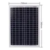 Freeshipping 18V20W Solarmodule + 12V/24V Solarregler mit USB-Schnittstelle