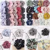 Scrunchies Headband Dot Stripe Hairbands Large Intestine Hair Ties Ropes Girls Ponytail Holder Trendy Hair Accessories 65 Designs DW2114