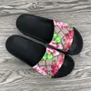 2020 New Top Quality Slipper Summer Fashion Flowers Floral brocade Rubber Wide Flat Slide Men Women Beach causal Sandals Flip Flops