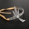 The Great Gatsby med samma brudpärlor Crown Bling Crystals Wedding Crowns Diamond Jewelry Rhinestone Tiara pannband Accesso329G