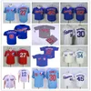 Koszulki baseballowe Montreal Expos Retro Tom Brady Jersey Vladimir Guerrero Pedro Martinez Tim Raines Gary Carter Andre Dawson Larry Walker DeShields Szyta koszula