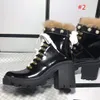 Botas Martin de alta calidad a la moda, zapatos de mujer con estrellas de cuero a la moda, zapatos cortos de cuero para mujer, Otoño Invierno, diseñador de tobillo, marca de moda para mujer