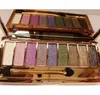 Mode Eyeshadow Palette 9 Färger Matte Ögonskugga Palett Glitter Eye Shadow Makeup Naken Makeup Set Kosmetika *