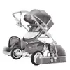 Детская коляска 3 в 1 Высокий пейзаж складные младенцы кареты с автокресло младенца коляски для 0 ~ 3 года Poussette 6 цветов