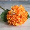 48 cm Hortensia artificiel tête de fleur fausse soie single single tactile hortensias 8 couleurs pour les centres de mariage à la maison décorati2472540