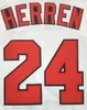 #24 Chris Herren 1990-1994 B.M.C. Durfee High School Retro Classic Basketball Jersey Mens Ed Niestandardowy numer i koszulki