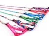 1.0*120 cm chien harnais laisses Nylon imprimé réglable collier de chien de compagnie chiot chat animaux accessoires