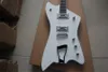 Factory Custom White Body 2 Pickups E-Gitarre mit Chrom-Hardware, Palisander-Griffbrett, kann individuell angepasst werden