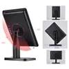 Bluetooth Speaker 20 LEDs Lights Makeup Mirror Tabletop Make Up Comestic Adjustable Vanity Mirror with 10x Magnification7336873