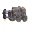RAW Maagd Haar Peruviaanse Lichaam Golf Onverwerkte Haarbundels 3 Stuk 300g Kavel Menselijk Hair Extensions Weave Natural Color van One Donor