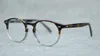 Nuevos hombres Gafas ópticas Marco Oliver Eyewear Brand Vintage Round Eyeglasses Frames para mujeres Gafas Miopía OV5241 con B3701828 original