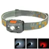 mini Portable Headlamp 600LM Headlight powerful led Headlamps 2 LED Flashlight Head lights Torch Lanterna With Headband Hiking Camping