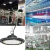 250W 100W UFO LED LED High Bay Light Sel Işık IP65 Madencilik Yüksek Lamba STREE Atölye Aydınlatma Armatürleri