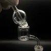 Quartz Thermal Banger z 6mm Perły Wkładki Szkło Spinning Bubble Carb Cap Quartz Thermal Banger Paznokcie do szklanych Bongs Dab Rigs