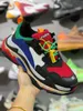 Triple S Designer Sneaker Herr Designers Skor Mode Lyx Sneakers Box Inkluderad Mest sålda utomhussko På rea