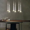 led Pendant Lamp dimmable Hanging lamps Kitchen Island Dining Room Shop Bar Counter Decoration Cylinder Pipe Kitchen Lights247G