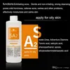 Skönhetsinstrumentlösning AS1 SA2 AO3 -flaska 400 ml Normal hud Mikrokristallin Peeling Water Facial Essence Lämplig för salon9707343