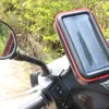 Motosiklet Telefon Tutucu iPhone 15 14 13 12 11 E-Bike GPS Moto Mobil Kılıf Desteği Şok geçirmez Kapak Akıllı Telefonlar İçin Su Geçirmez Çanta