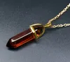 Chakra zeshoekige prisma hanger ketting kristal natuursteen zeshoek kettingen vrouwen valentijn cadeau mode sieraden wil en zandig