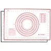 측정 퐁당 매트 주방 가젯 오븐용 접시 JK1911 도구 요리와 실리콘 베이킹 매트 피자 반죽 비 스틱 과자 매트