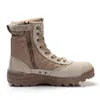 Venta caliente-Nuevos hombres Tactical Military Desert Combat Boots Zapatillas transpirables al aire libre Zapatillas deportivas Trekking Fitness Zapatos de entrenamiento cruzado