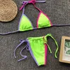 Женские купальные костюмы Micro Bikini 2021 Женские леопардовые купальные купальные купальники сексуальные бикини для купальника для купания