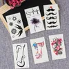 30pcs/set Temporary Tattoos Waterproof Arm Tattoo Sticker 5.7cmx9.7cm Fake Tattoo For Body Art Supplies