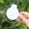 Cell phone Mini Charge Pad Qi Wireless Charger device Portable mini Fantasy crystal LED Lighting Tablet Charging For iPhopne Samsu5802463