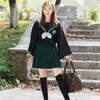 Groothandel-HP Slytherin Girls Womens Cosplay Kostuums Lolita Sailor JK Uniform Rok Sets