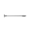 Titanio Acero inoxidable Industrial Barbell Rail Tornillo Pendiente Studs Ear Ring A prueba de alergias Piercing Stud Pendientes Joyería Regalos para hombres Mujeres al por mayor