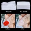 Nail Polish Remover Wraps Pure Cotton Paper Wipe Degreaser Pads Soak Off Lint Napkins for Manicure Tools7961012